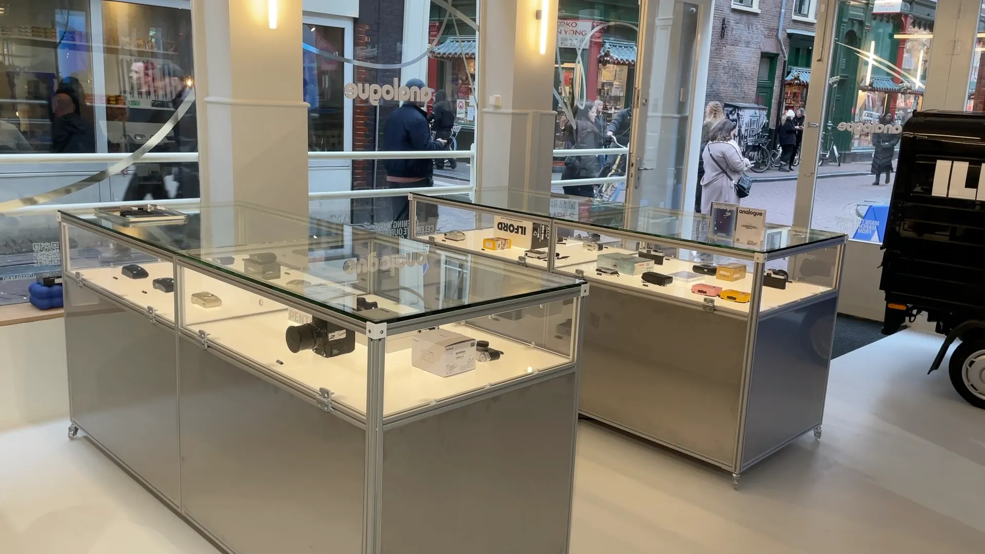 Analogue store on Zeedijk in Amsterdam