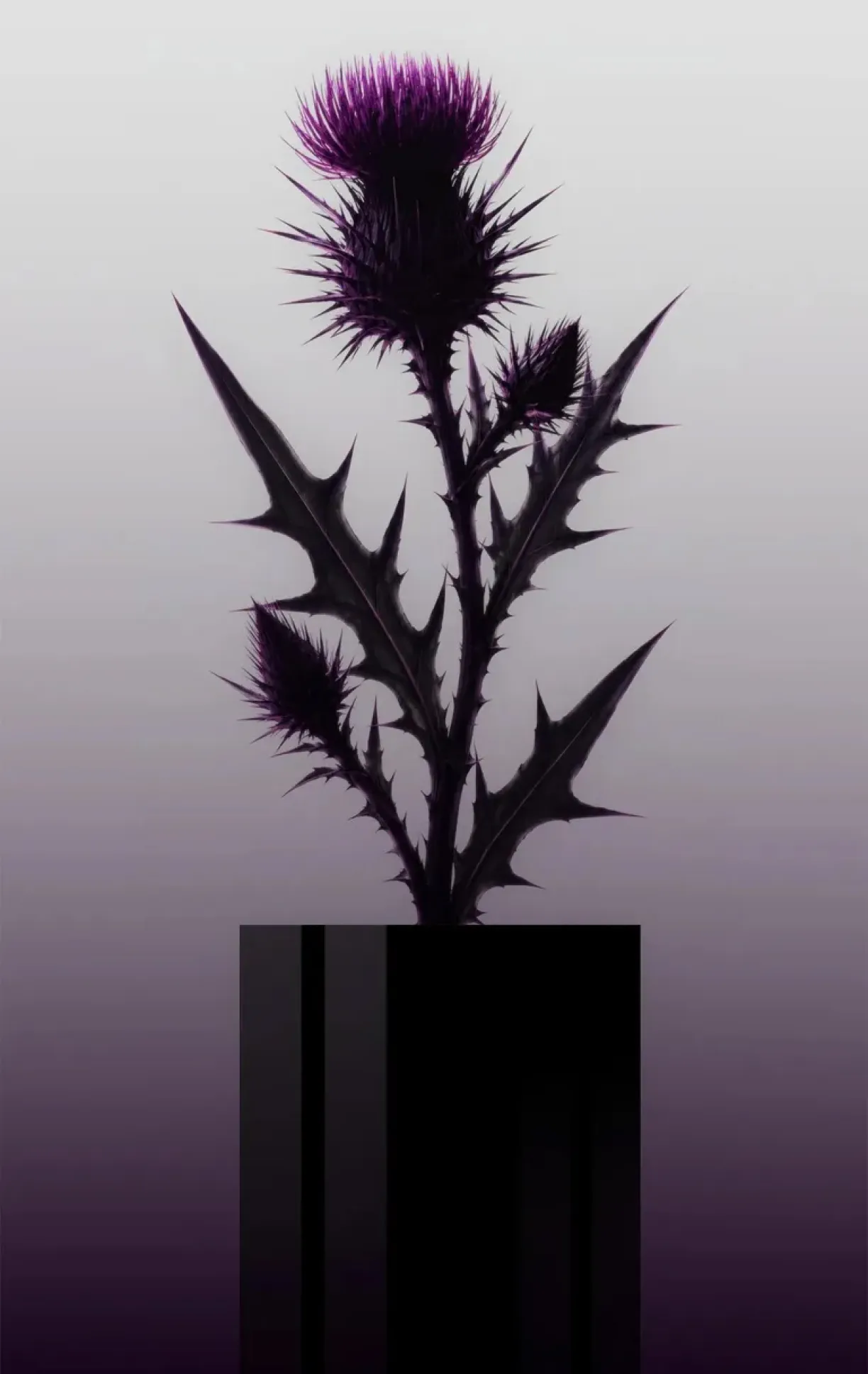 Thistle in the Type-120 vase