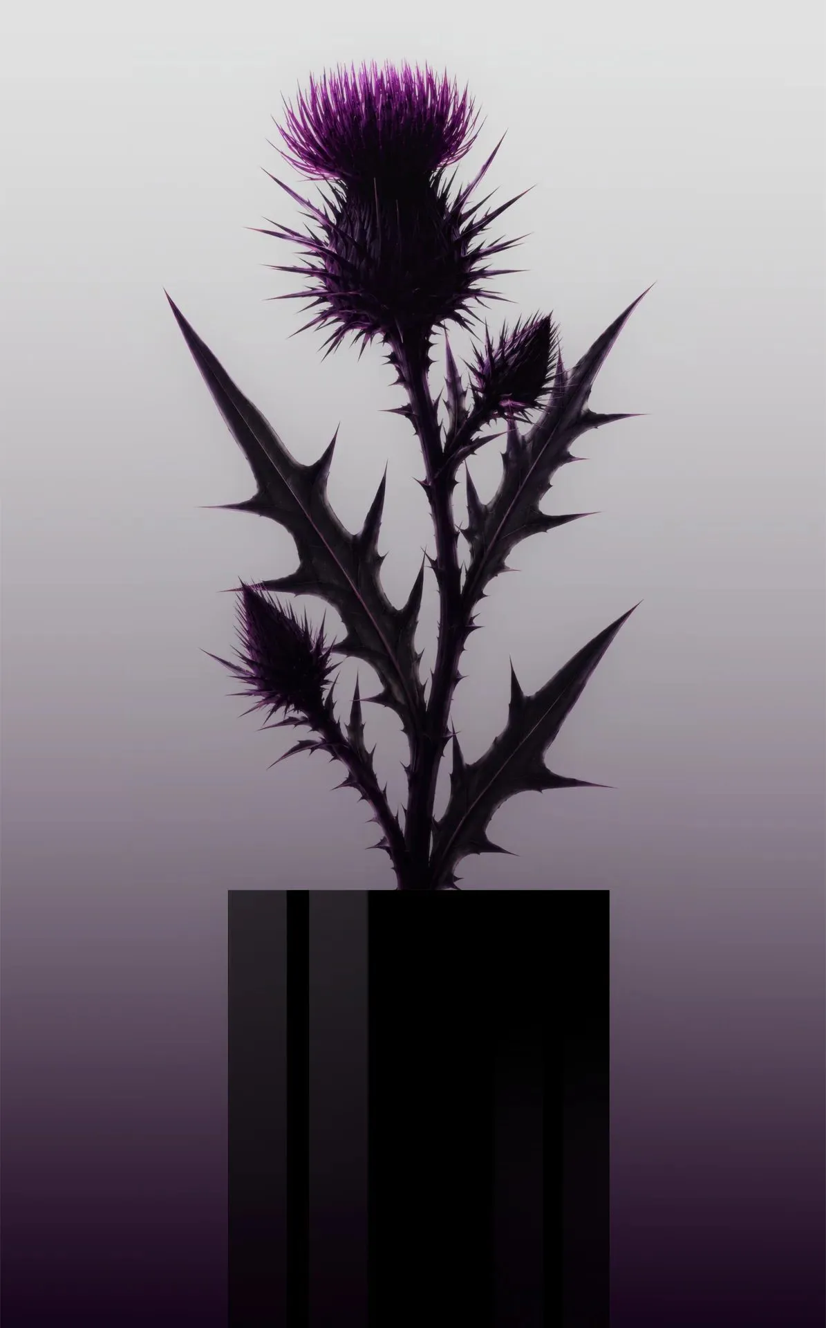 Industrial Bloom vase