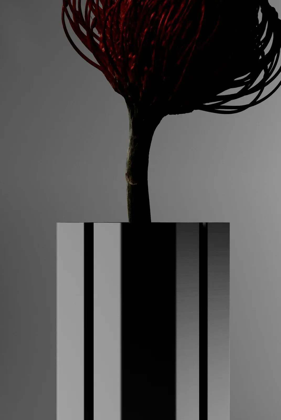 Industrial Bloom vase